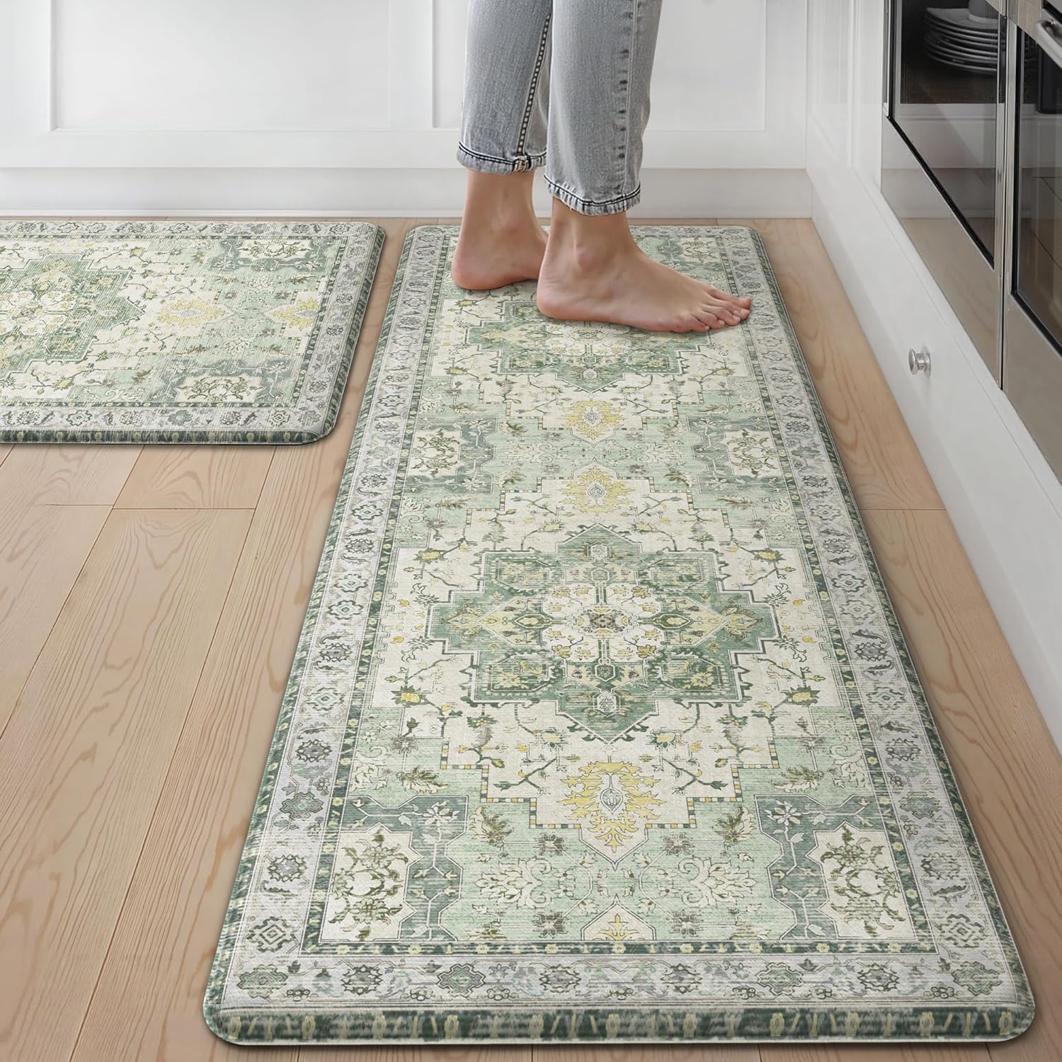GENIMO Kitchen Mats for Floor 2PCs