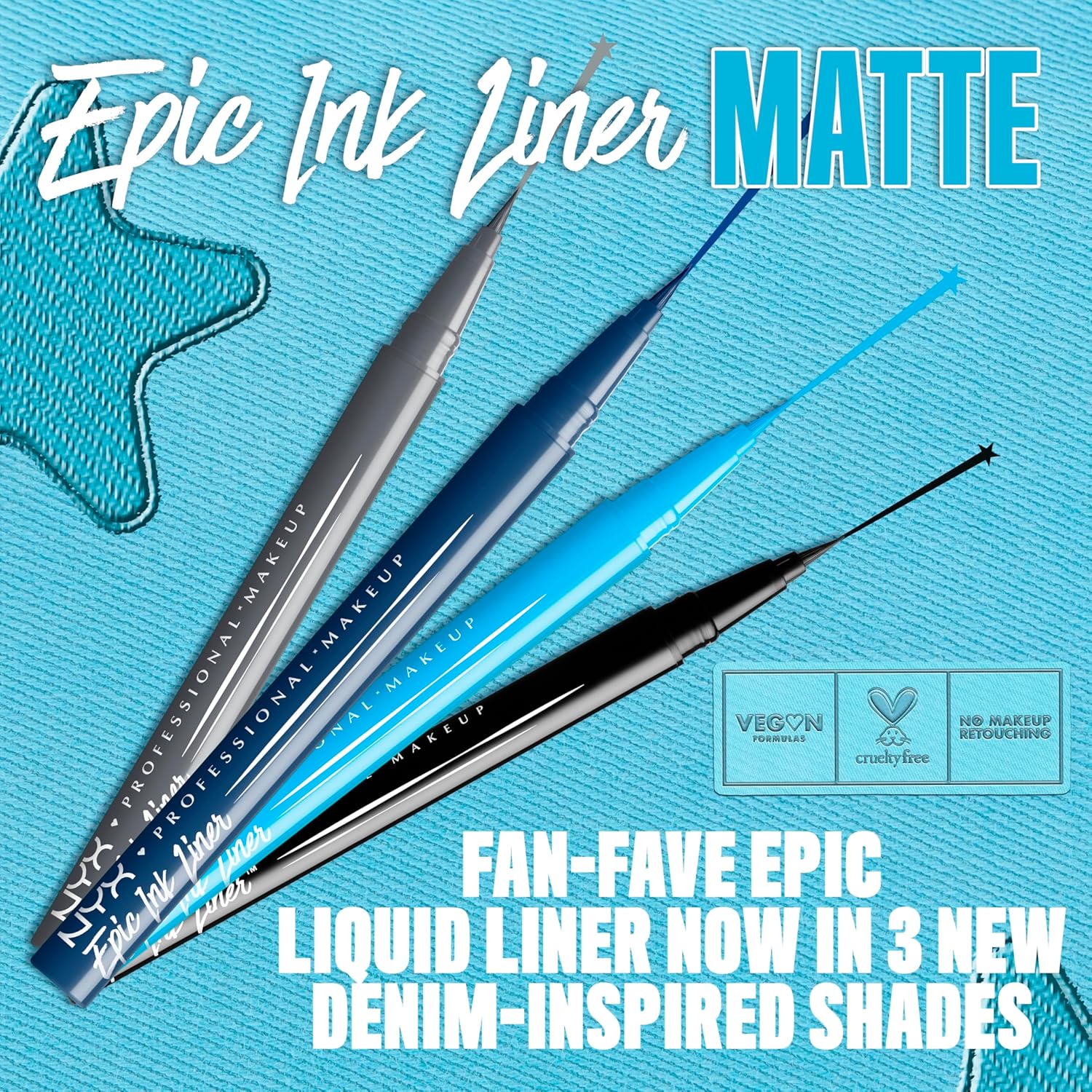 NYX Epic Ink Waterproof Liquid Eyeliner
