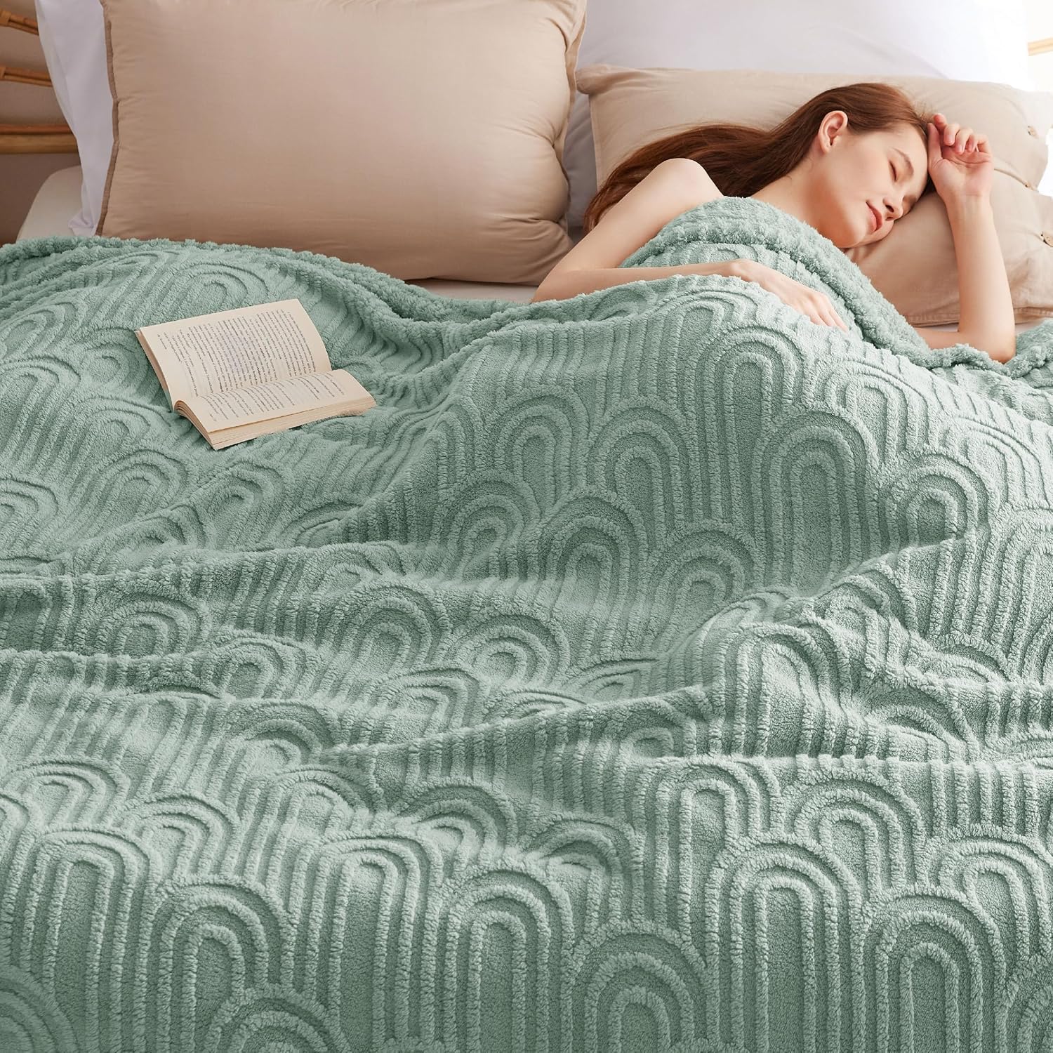 Bedsure GentleSoft Fall Throw Blanket for Couch