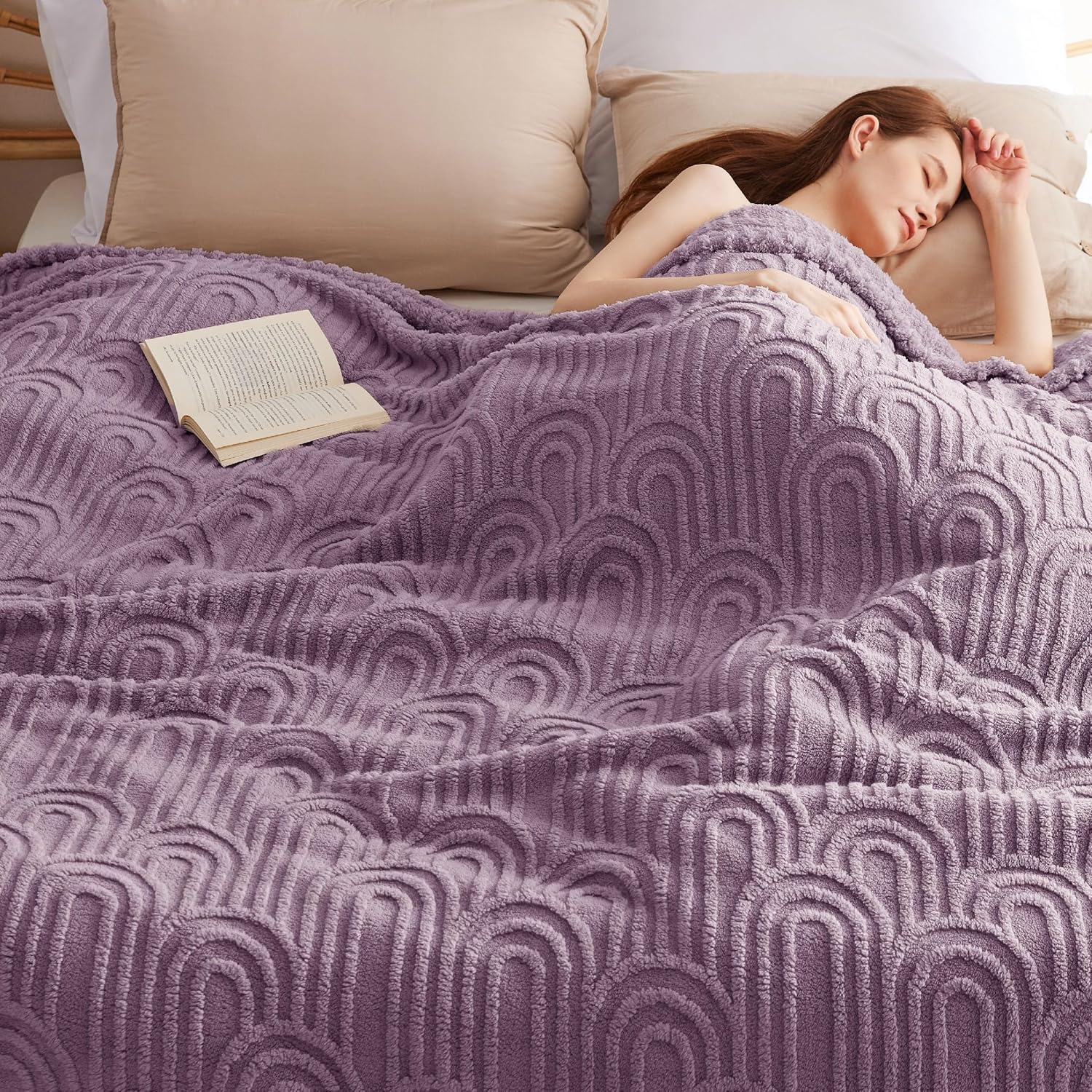 Bedsure GentleSoft Fall Throw Blanket for Couch